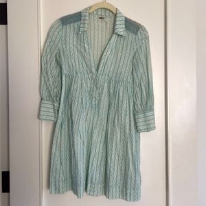 Free People floral blouse tunic 0 XS adorable top